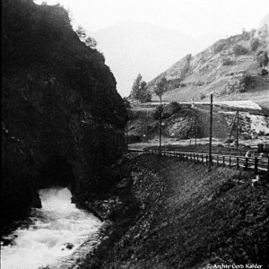 Eisacktunnel bei Gossensass