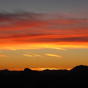 Sonnenaufgang am Traunstein
