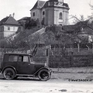 Wimpassing an der Leitha, Pfarrkirche, im Jahr 1929