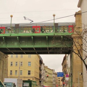 Stadtbahnbrücke Genzgasse Währiger Gürtel Wien
