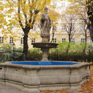 Heinrich Jasomirgott – Brunnen im Schottenstift auf der Freyung