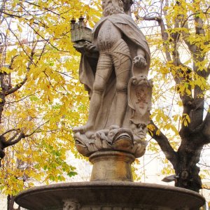 Heinrich Jasomirgott – Brunnen im Schottenstift auf der Freyung