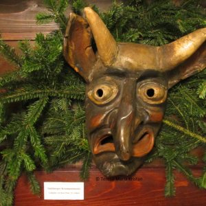 Salzburger Krampusmaske, Heimatmuseum St.Gilgen