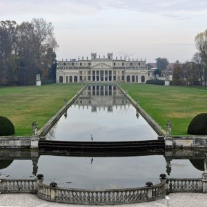 Villa Pisani in Stra (Padua) - Blick auf die Stallungen