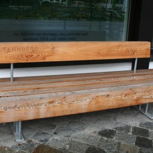 "Sprechende Bänke" am Tannberg (Auswahl)