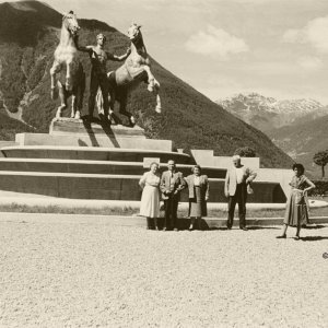 Pferdedenkmal Rossbändiger, Schluderns Vinschgau