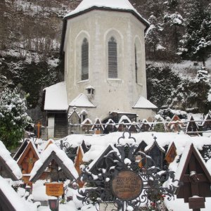 Der Karner von Hallstatt im Winter