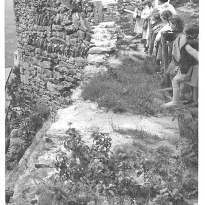 Schulausflug 1957 Ruine Aggstein