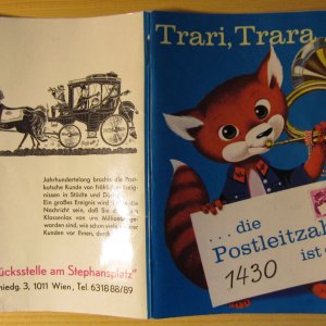 Postleitzahlen - Büchlein 1966