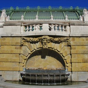 Brunnen im Burggarten