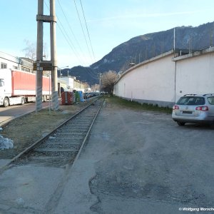 Bahngleis Bozen Industriezone