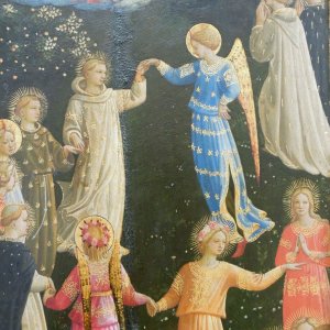 Detail aus einem Jüngsten Gericht von Fra Angelico