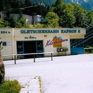 ehemalige Gletscherbahn Kaprun II / Salzburger Land / Österreich