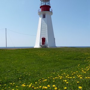 Leuchtturm in Port au Choix, Neufundland und Labrador
