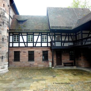 Innenhof, Tucherschloss Nürnberg