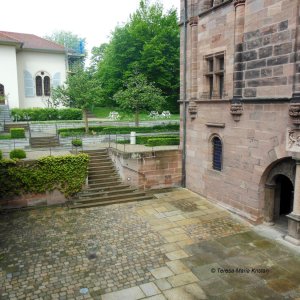 Innenhof, Tucherschloss Nürnberg