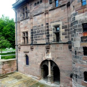 Innenhof, Tucherschloss Nürnberg