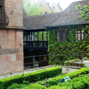 Gartenareal, Tucherschloss Nürnberg