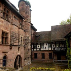 Innenhof, Tucherschloss Nürnberg