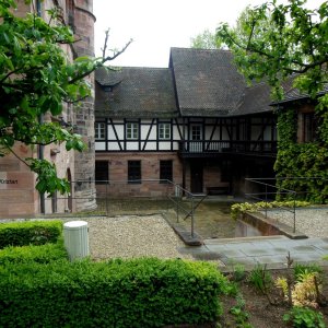 Innenhof, Tucherschloss Nürnberg