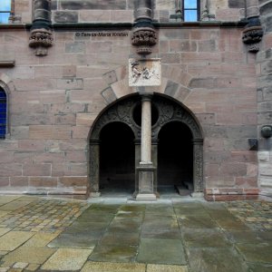 Innenhof, Tucherschloss Nürnberg