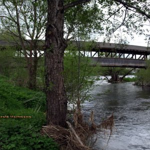 Holzbrücke