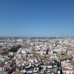 Sevilla - Blick von der Giralda nach Norden