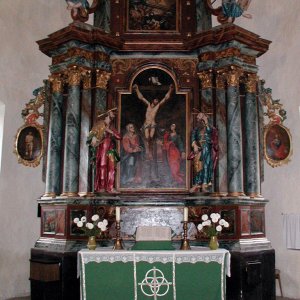 Altar evang. Pfarrkirche Turnisor / Neppendorf