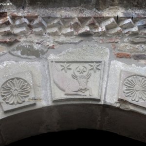 Detail Eingangsportal, Moldaukloster Moldovita