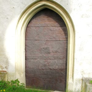 Spätgotisches Portal Wehrkirche Unterwölbling