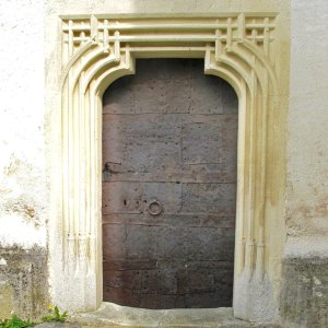 Spätgotisches Portal