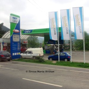 OMV Tankstelle in Rumänien, Bukowina