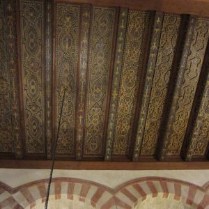 Cordoba - Mezquita - Decke im islam. Betsaal