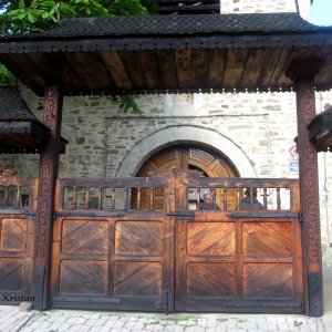 Holztor Friedhof beim Moldaukloster Voronet