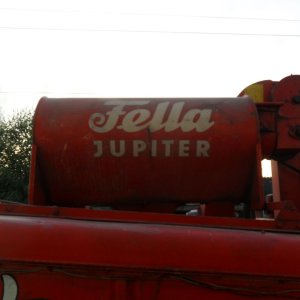 Mähdrescher Fella Jupiter Baujahr 1962
