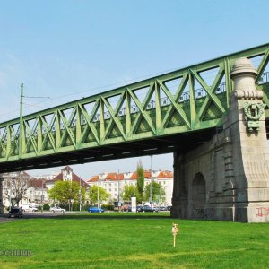 Brücke über die Zeile