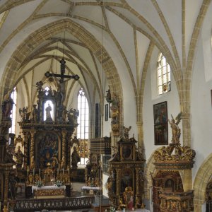 St.Leonhard ob Tamsweg - Blick von der Orgelempore