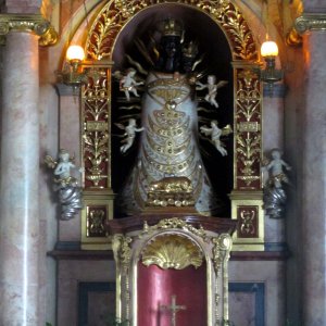 Seitenaltar Loreto-Kirche Salzburg-Segen v.Loreto-Kindl abholen