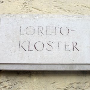 Loreto Kloster Salzburg-Segen v. gandenreichen Loreto-Kindl abholen