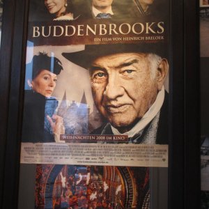 Filmplakat der Buddenbrooks in Lübeck