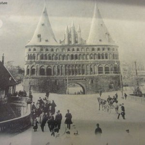 Holstentor Lübeck - Alte Ansicht- Lübeck Holstentormuseum