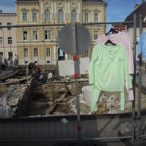 Ausgrabungen am Domplatz von St.Pölten