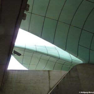 Hungerburgbahn, architektonisches Detail