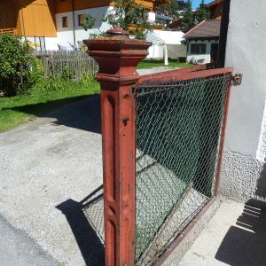 Gusseisen-Pfeiler