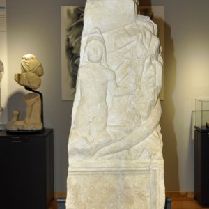 Antiquarium in Camporosso (Italien)-Mithrasaltar