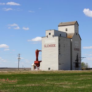 Getreidespeicher in Glenside, Saskatchewan