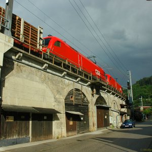 Güterzug Mittenwaldbahn