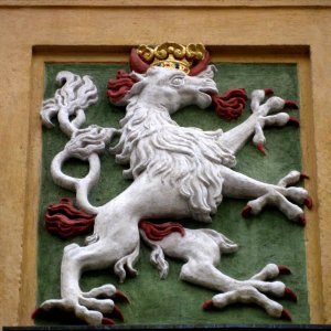 Detail Fassade Landeszeughaus, Graz