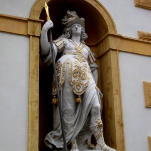 Detail Fassade Landeszeughaus, Graz