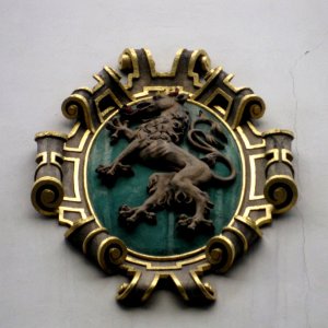 Steirischer Panther an einer Grazer Fassade in der Innenstadt